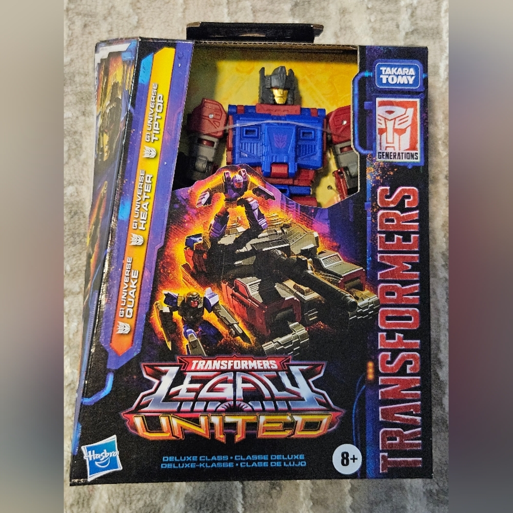 2 FOR $45 New Transformers Quake, Heater, Tiptop 3 in 1